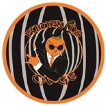 Tapis de souris rond avec impression par sublimation - PumpKins Cage