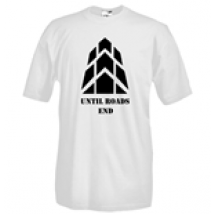 T-shirt col rond manches courtes - Impression flex - Until Roads End