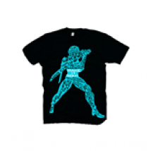 Metal Gear Solid T-short Rising Chaos - S, Bleu Foncé