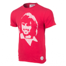 T-shirt George Best Repeat Logo - Rouge