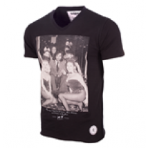 T-shirt col V Playboy Bunnies // Noir 100% coton