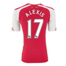 Maglia Arsenal 2014-15 Home (Alexis 17) da bambino