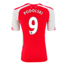 Maglia Arsenal 2014-15 Home (Podolski 9) - da bambino