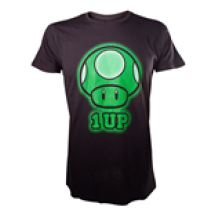 T-shirt NINTENDO SUPER MARIO BROS. 1-Up - S