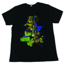 T-shirt Tartarughe Ninja Lean, Mean - da bambino - 104/110