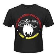 T-shirt The Damned - Forty Years Of Anarchy