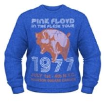 Felpa Pink Floyd  In The FLESH, Nyc 77 Tour Blu