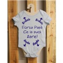 Barboteuse Forza Papà Ce La Puoi Fare!
