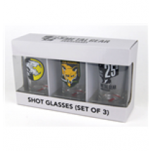 Metal Gear Solid Set 3 verres à liqueur Set I