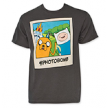 T-shirt Adventure Time photobomb