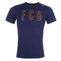 T-shirt Barcellona 2014-2015 Nike Core Plus