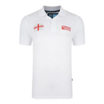 Polo Rugby Angleterre RWC 2015 (Blanc)