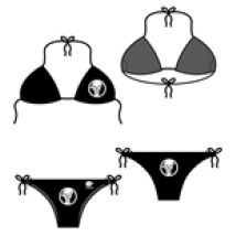 Bikini Triangle Femme  - God Of Die