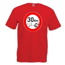 T-shirt avec impression transfert  - 30KM