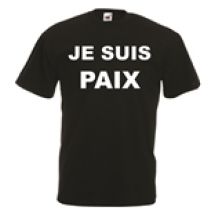 T-shirt avec impression transfert  - Je suis Paix