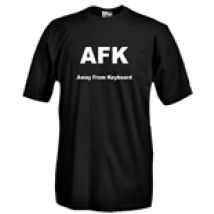 T-shirt AFK Away From Keyboard