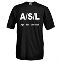 T-shirt A/S/L Age/Sex/Location