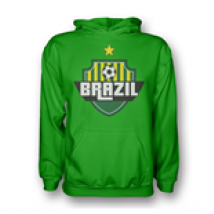 Sweat shirt Brésil Football (Vert)
