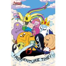 Poster Adventure Time Clouds
