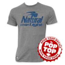 T-shirt Natural Light pour homme
