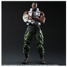 Final Fantasy VII Advent Children Play Arts Kai figurine Barret 28 cm