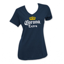 T-shirt Corona da donna Beer Logo
