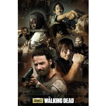Poster The Walking Dead Collage