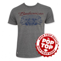 T-shirt Budweiser Rétro Pop Top