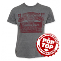 T-shirt Budweiser da uomo