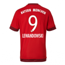 Maglia Bayern Monaco 2015-16 Home (Lewandowski 9)