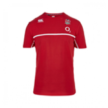 T-shirt d'Entraînement Coton Angleterre Rugby 2015-2016 (Rouge)