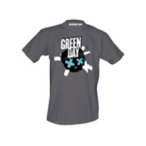 Green Day Crosssed Skull t-shirt