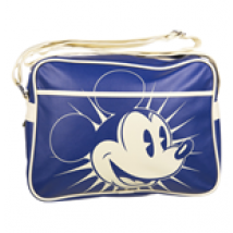 Borsa Messenger Retro Disney - Mickey Blue