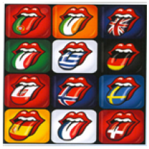 Magnete in Metallo The Rolling Stones - Tongue Evolution