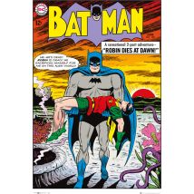 Poster Batman Comic Robin Dies at Dawn