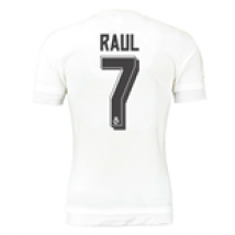 Maglia Real Madrid 2015-16 Home (Raul 7) da bambino