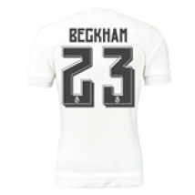Maglia Real Madrid 2015-16 Home (Beckham 23) da bambino