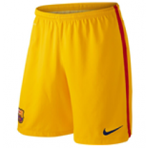 Short FC Barcelone 2015-2016 Home (Or)