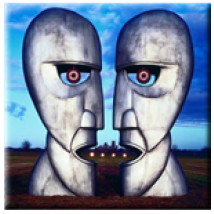 Pink Floyd - Division Bell Metal Heads (Magnete Metallo)