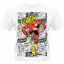 Flash - Comic STRIP-DC Originals (T-SHIRT Uomo )