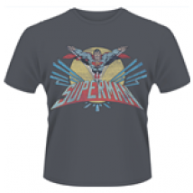 Superman - Flying LOGO-DC Originals (T-SHIRT Uomo )