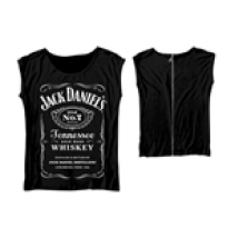 Jack DANIEL'S - Back Zipper (T-SHIRT Donna )