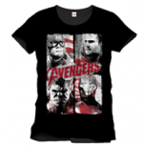 Avengers - Retro Poster (T-SHIRT Uomo )