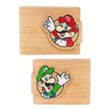 Nintendo porte-monnaie Woodgrain Snap