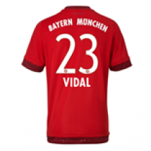Maglia Bayern Monaco 2015-2016 Home Vidal 23