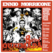 Vinyle Ennio Morricone - Queimada (Clear & Orange Mixed Vinyl+Poster)