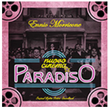 Vinyle Ennio Morricone - Nuovo Cinema Paradiso (Solid Purple & Clear Vinyl+Poster)