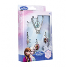 Bracelet en Acier + 4 Charms La Reine des Neiges (Frozen)