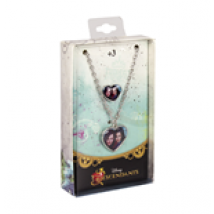 Ensemble Collier+Bague en Acier Descendants Bleu