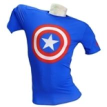 Captain America Maglia Compressione Alter Ego